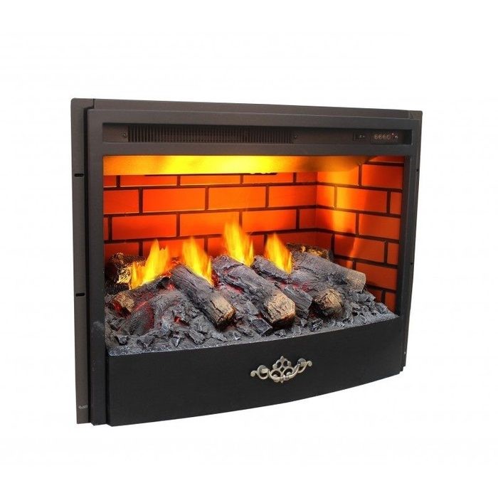 Электрокамин с широким очагом 3D Real-Flame Jersey 25,5 WT (WT-F615) с очагом 3D Firestar 25,5