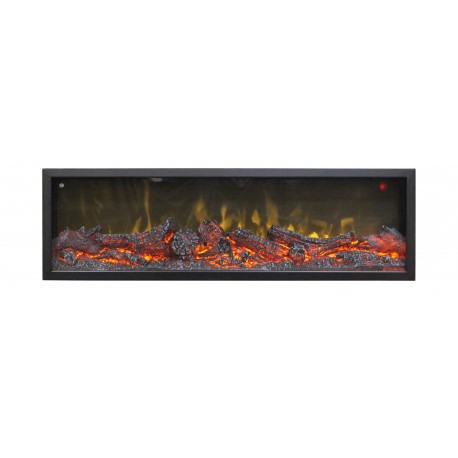 Линейный электрокамин Real-Flame Corsica BV/42 (WT-659G) с очагом Beverly 1000