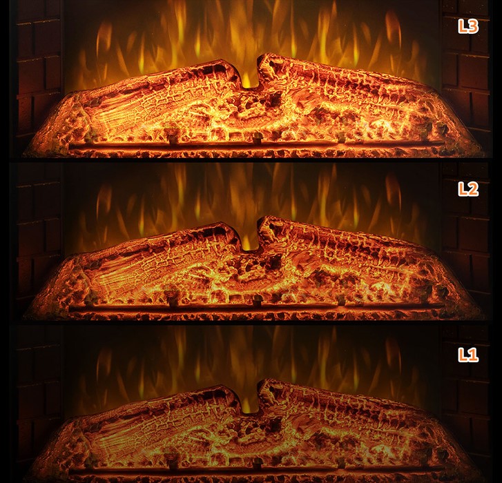Широкий очаг 2D Royal Flame Emerald 28 RF