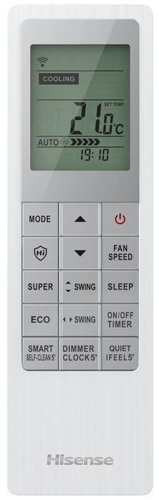 Кондиционер Hisense Silver Crystal Super AS-10UW4RVETG00(R) SILVER