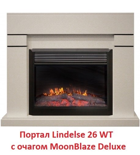 Широкий портал Real-Flame Lindelse 26 WT