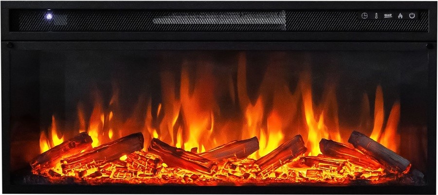 Линейный электрокамин Royal Flame Gloria с очагом Vision 42