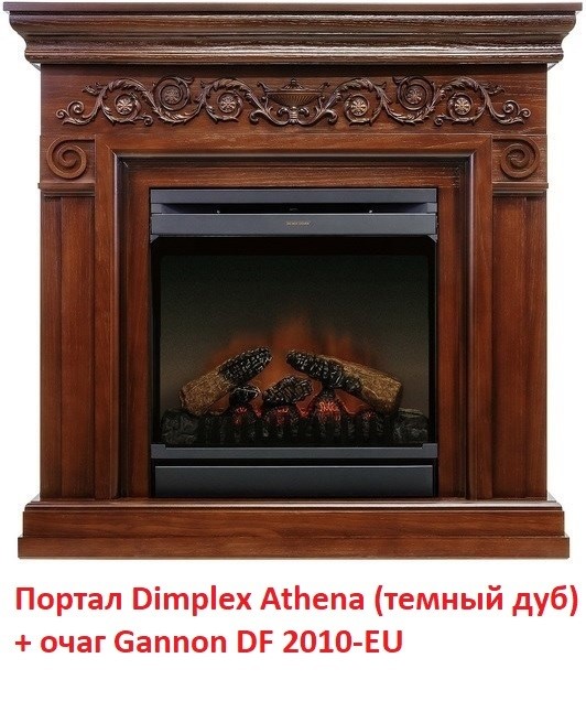 Широкий очаг 2D Dimplex Gannon DF 2010-EU