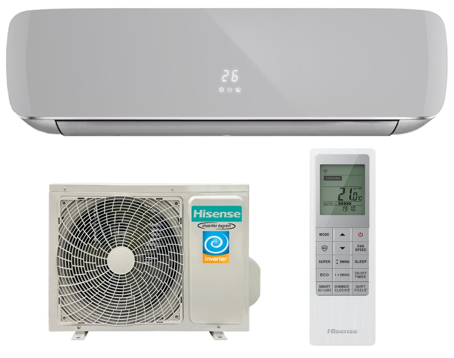 Кондиционер Hisense Silver Crystal Super AS-13UW4RVETG00(R) SILVER