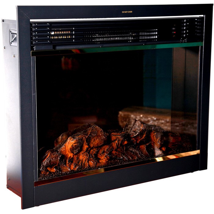 Широкий очаг 2D InterFlame Jupiter FX M Brass