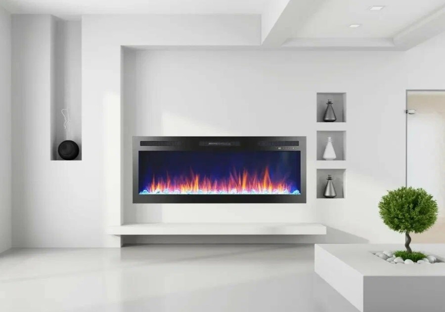 Линейный электрокамин Real-Flame Emerald 50