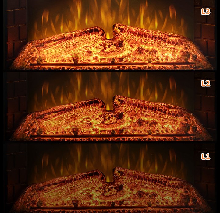 Широкий очаг 2D Royal Flame Emerald 23 RF