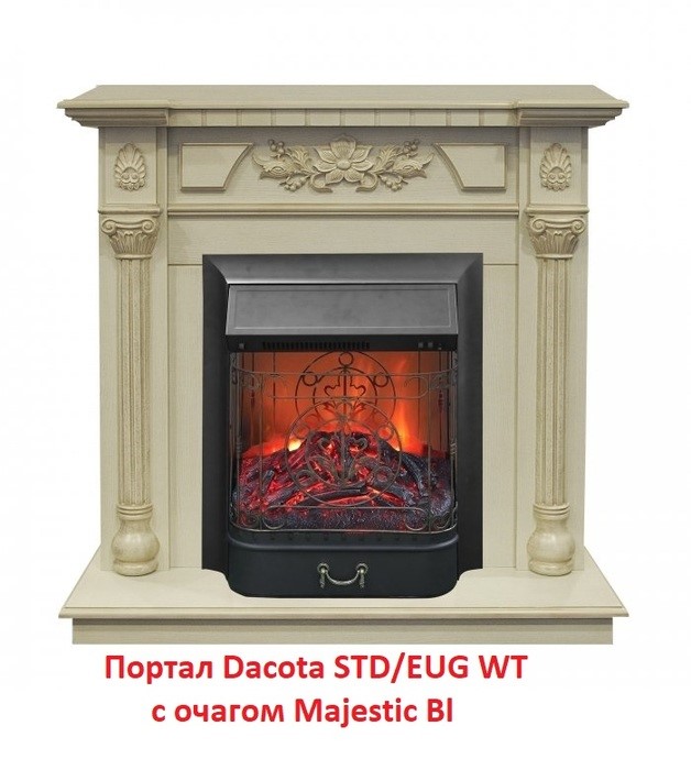 Классический портал для камина Real-Flame Dacota STD/EUG WT
