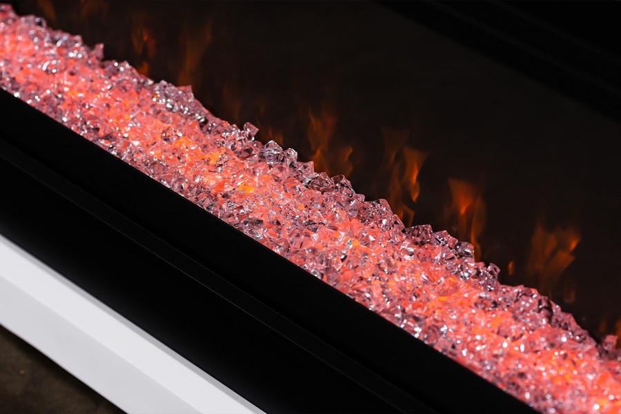 Линейный электрокамин Royal Flame Basel L с очагом Vision 60 LED