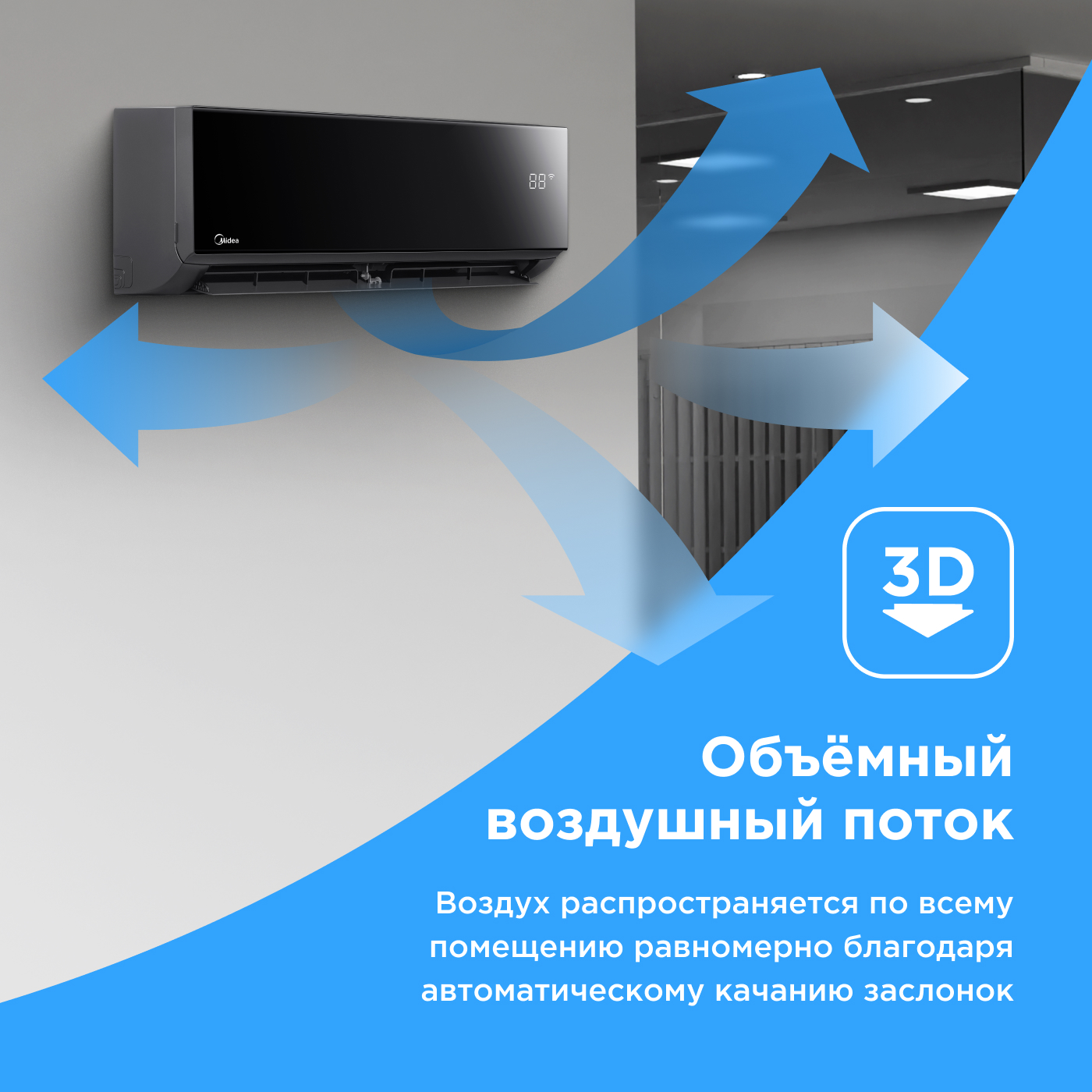 Кондиционер Midea Persona MSAG4-09HRN1-I/MSAG4-09HRN1-O