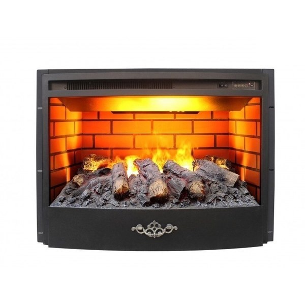 Электрокамин с широким очагом 3D Real-Flame Jersey 25,5 WT (GR-F714) с очагом 3D Firestar 25,5