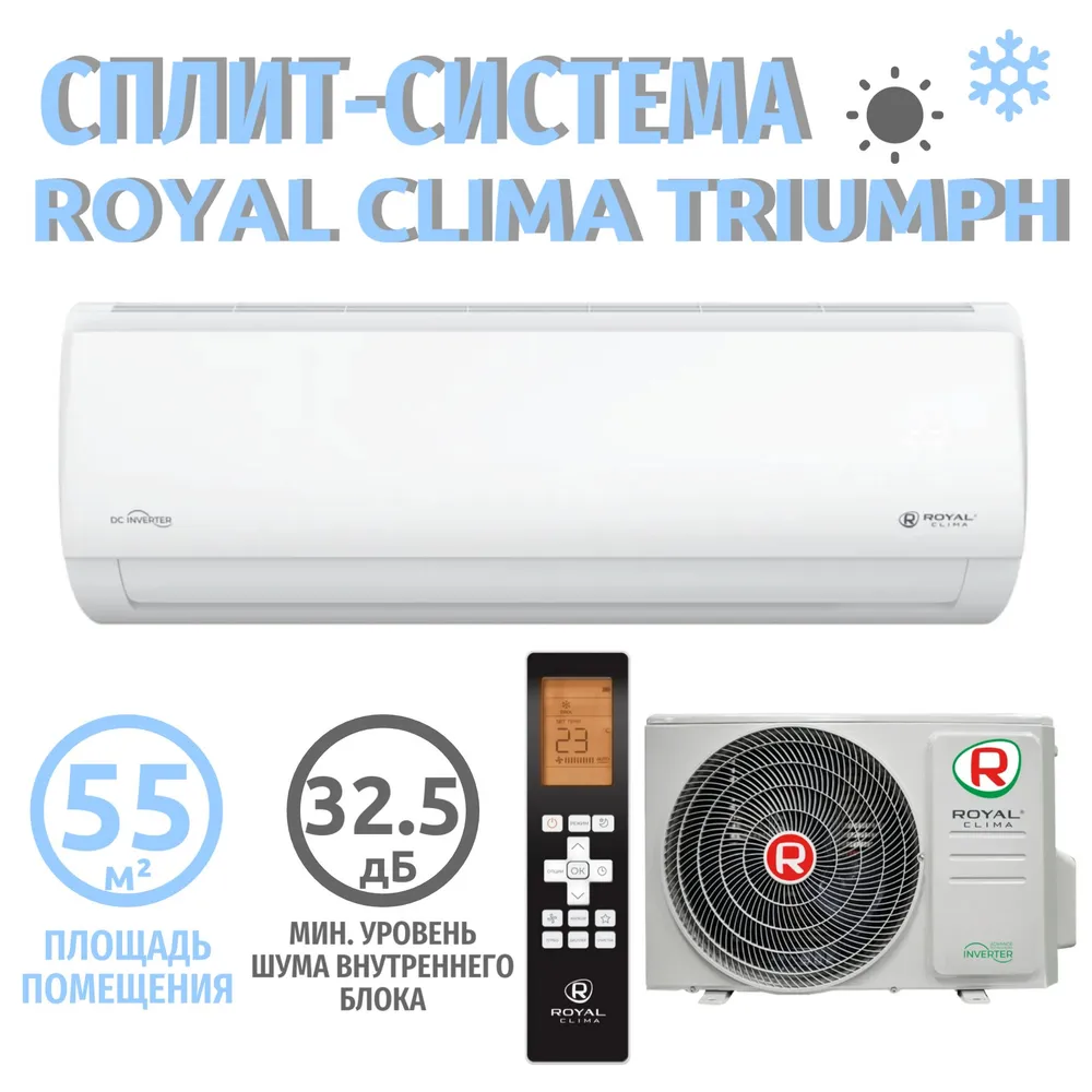 Кондиционер Royal Clima Triumph RCI-TWA55HN