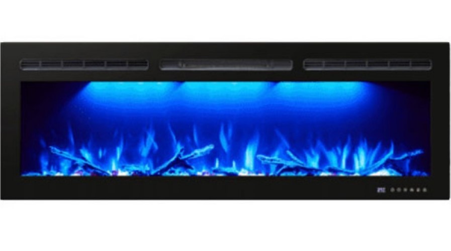 Широкий очаг 2D InterFlame FREESPACE 75 LED FX