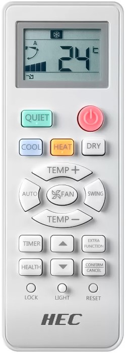 Кондиционер HEC BASIC ON-OFF ALU 09HRAL03/R3