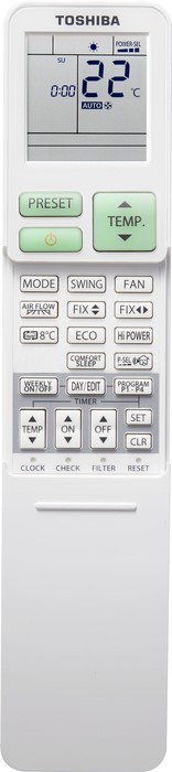 Cплит система Toshiba High-wall RAV-GM1101KRTP-E/RAV-GP1101AT-E