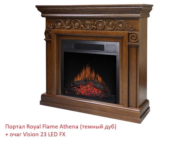 Широкий очаг 2D Royal Flame Vision 23 EF LED FX