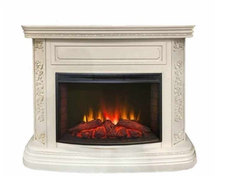 Широкий очаг 2D Real-Flame Evrika 25,5 LED