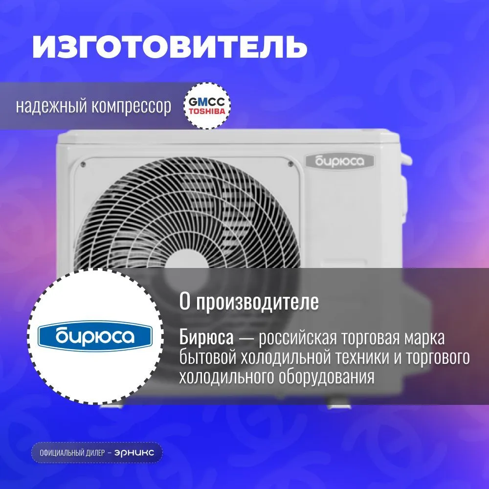 Кондиционер Бирюса Classic B-07CPR/B-07CPQ