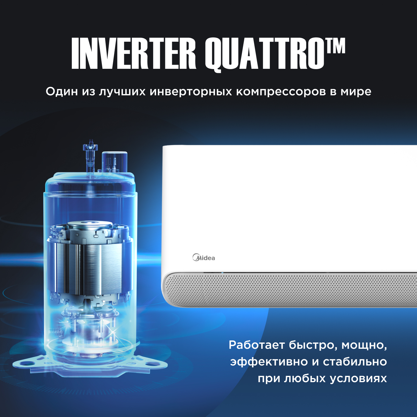 Кондиционер Midea Breezeless E MSFE-12N8D6-I/MSFE-12N8D6-O