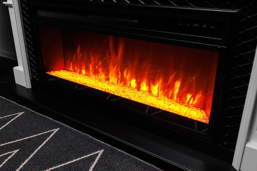 Линейный электрокамин Royal Flame Basel L с очагом Vision 60 LED