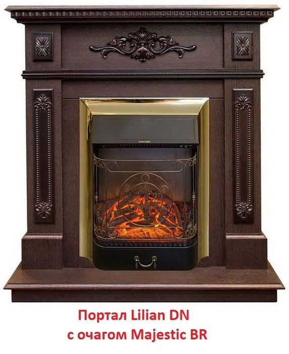 Классический портал для камина Real-Flame Lilian STD/EUG DN