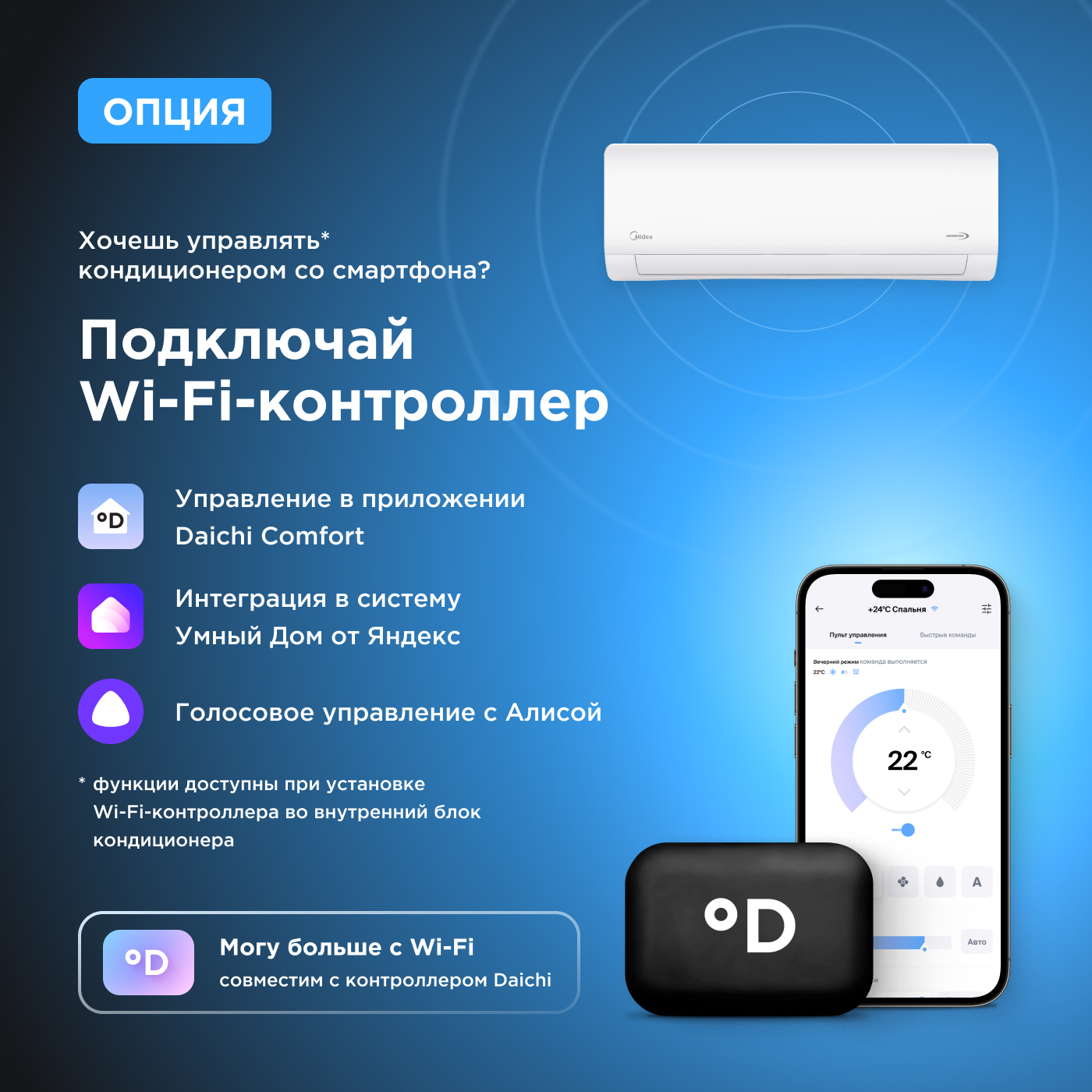 Кондиционер Midea Paramount MSAG1-18N8D0-I/MSAG1-18N8D0-O