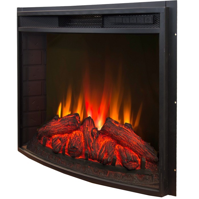 Широкий очаг 2D Real-Flame Evrika 25,5 LED