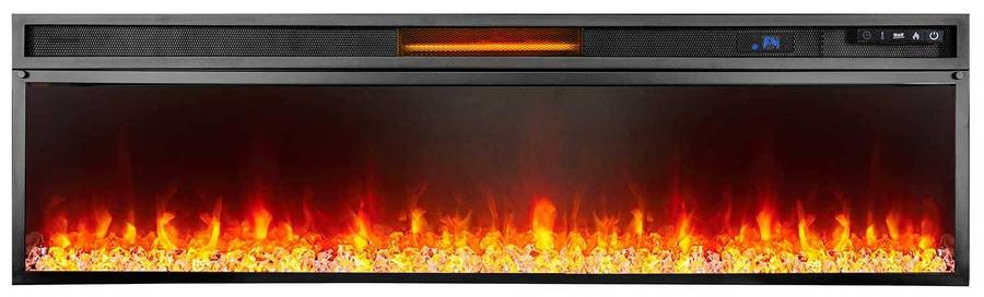 Линейный электрокамин Royal Flame Basel L с очагом Vision 60 LED