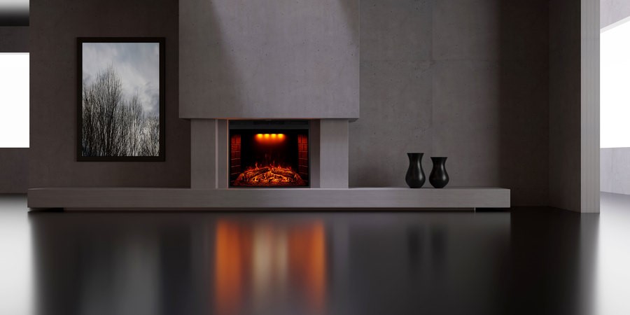 Широкий очаг 2D Royal Flame Emerald 23 RF