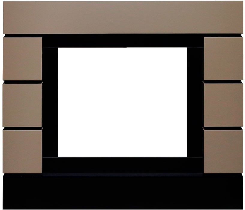 Электрокамин с классическим очагом 2D Royal Flame Lindos Beige Grey с очагом Vision 23 EF LED FX