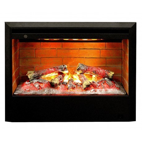 Электрокамин с широким очагом 3D Real-Flame Sorento 25,5/26 с очагом 3D Helios 26