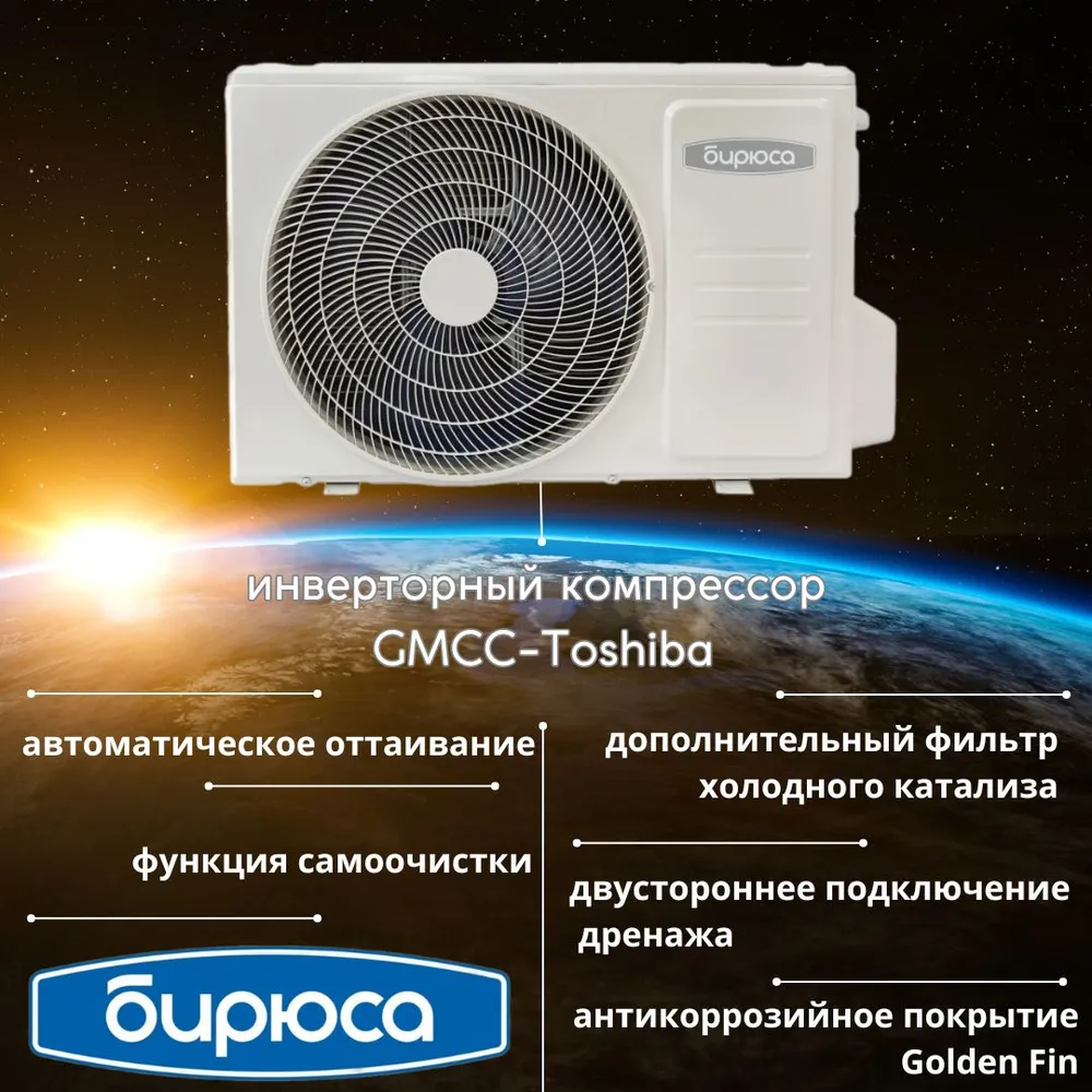 Кондиционер Бирюса Energy B-18EIR/B-18EIQ