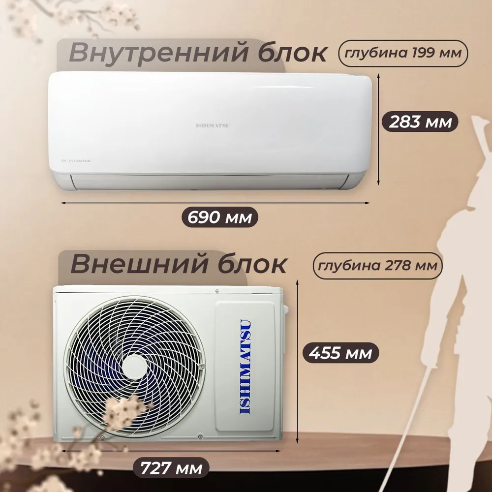 Кондиционер ISHIMATSU Osaka AVK-09H WIFI
