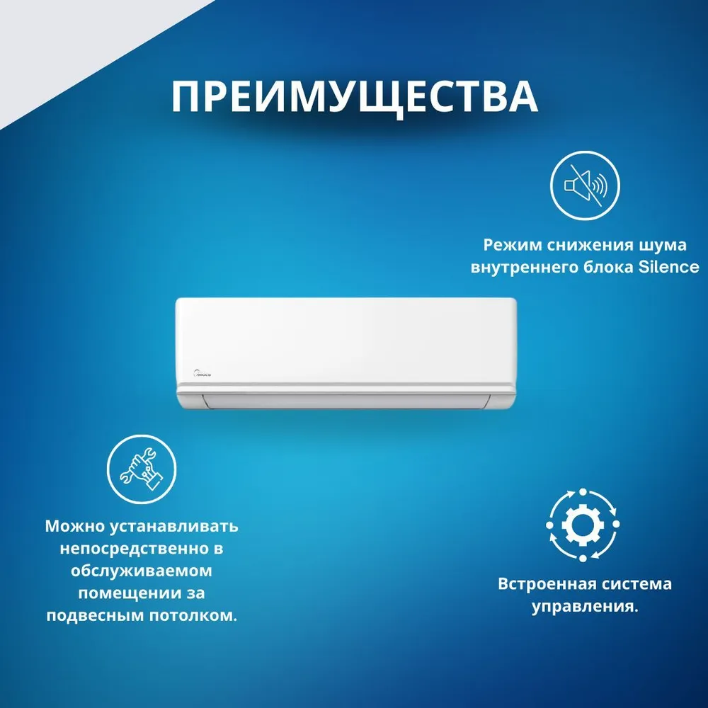 Кондиционер Midea Unlimited MSAG2-07HRN1-I/MSAG2-07HRN1-O