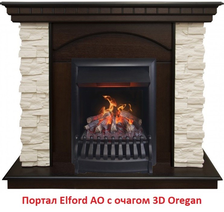 Классический очаг 3D Real-Flame 3D OREGAN