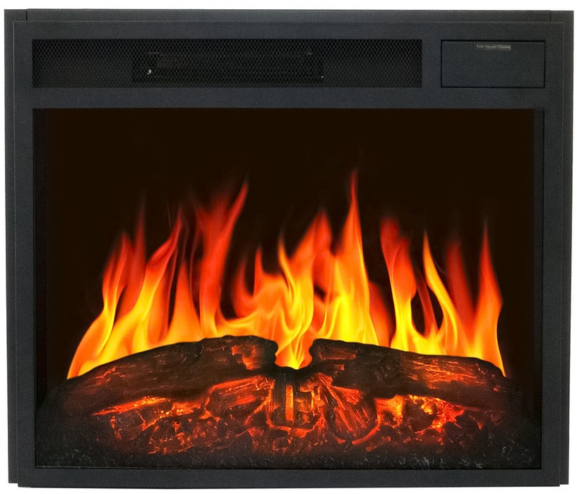 Электрокамин с широким очагом 2D Royal Flame Pierre Luxe темный дуб с Vision 23 LED FX