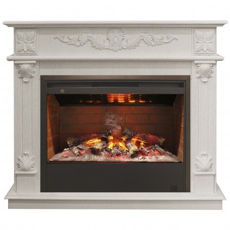 Электрокамин с широким очагом 3D Real-Flame Philadelphia 25,5/26 WT с очагом 3D Helios 26
