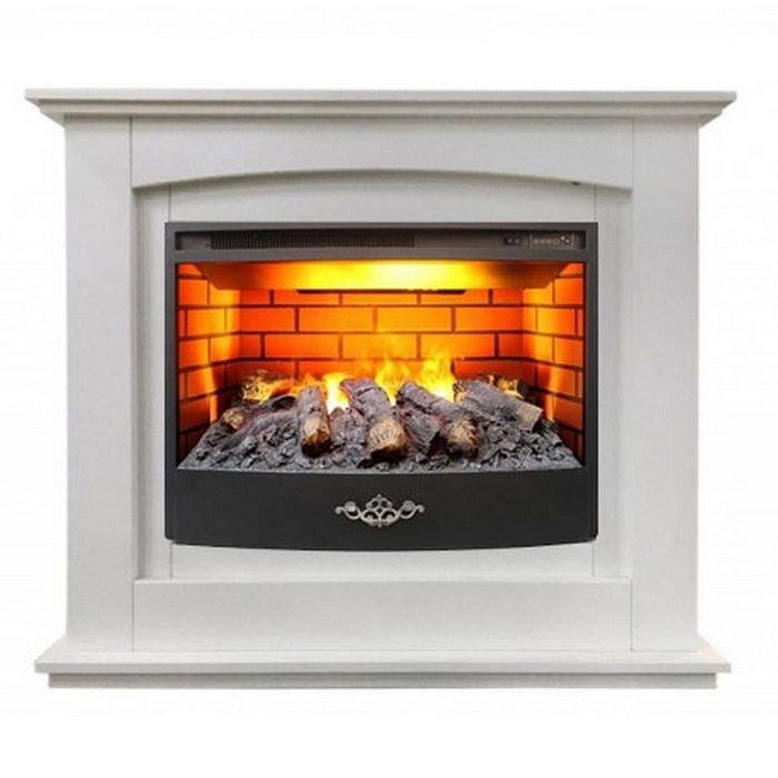 Электрокамин с широким очагом 3D Real-Flame Canada 25,5 WT с очагом 3D Firestar 25,5