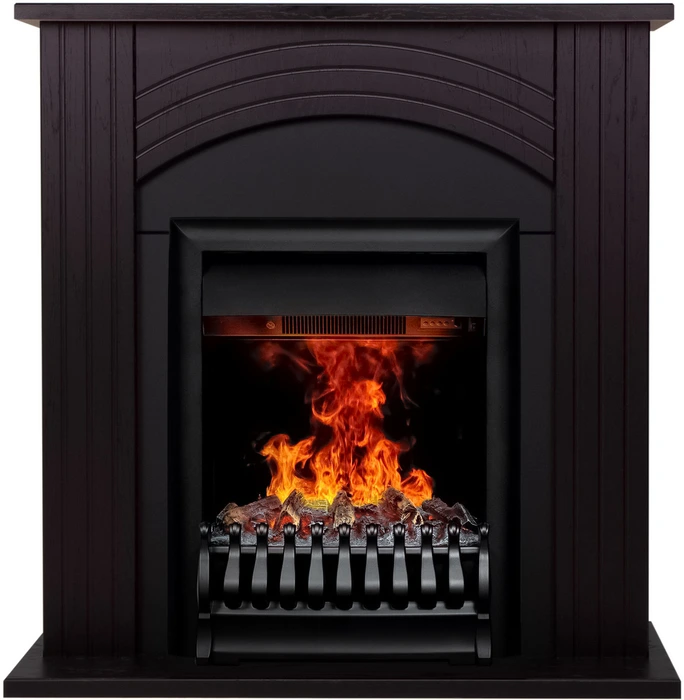 Электрокамин с широким очагом 3D Real-Flame HANNA STD DN с очагом 3D OREGAN