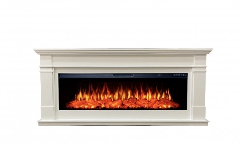 Линейный электрокамин InterFlame Грейсон с очагом FreeSpace 60 LED FX QZ