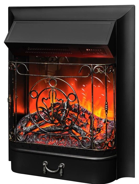 Классический очаг 2D InterFlame Majestic BLACK