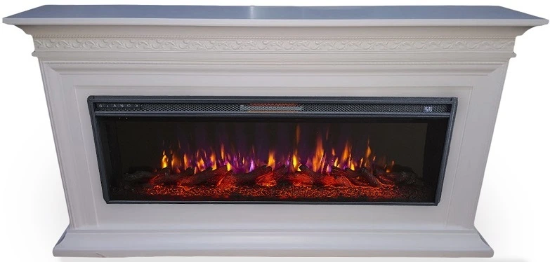 Линейный электрокамин InterFlame Тайлер с очагом FreeSpace 50 LED FX QZ