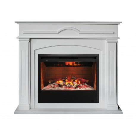 Электрокамин с широким очагом 3D Real-Flame Mirra 26 WT с очагом 3D Helios 26