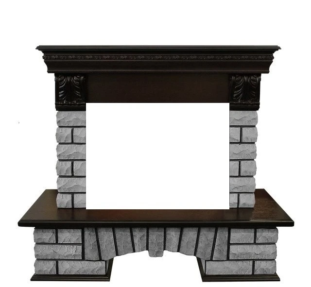 Широкий портал Real-Flame Country LUX Rock 25/25,5
