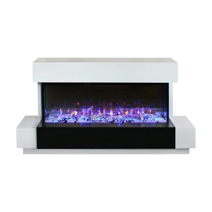 Линейный электрокамин Real-Flame Houston 50 (WT-P551) с очагом Onyx 50