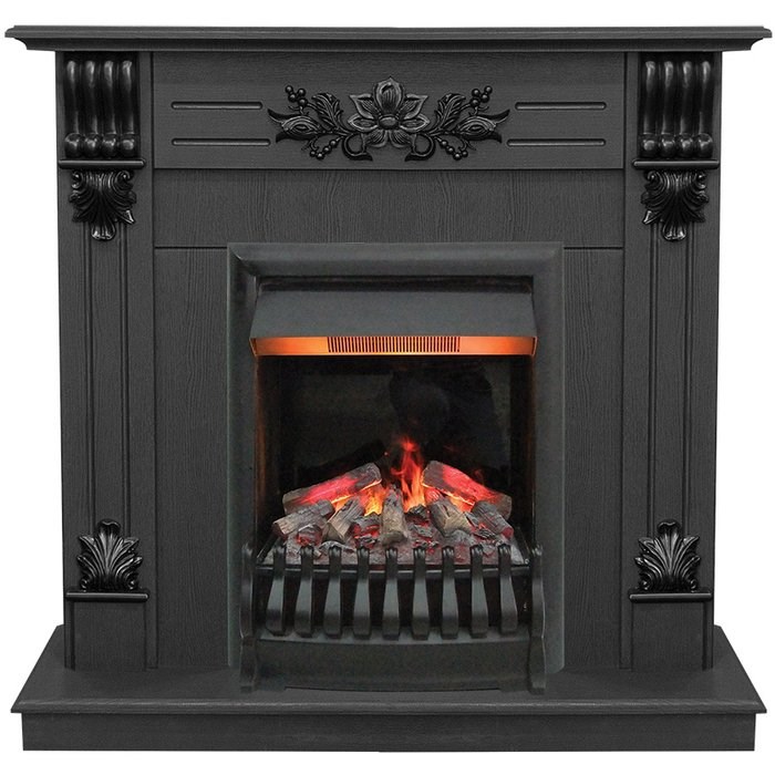 Электрокамин с классическим очагом 3D Real-Flame Ottawa STD/EUG DN с очагом 3D Oregan